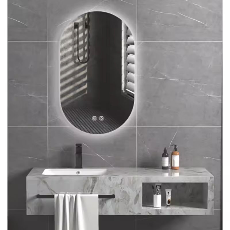 Hotel Luxe rockplaat badkamer kast set